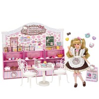 LC Licca Set-Hello Kitty Cafe & Doll Set