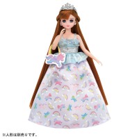 LC Licca Dress-Yumeiro Yumekawa Rainbow Dress Set