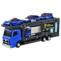TD Tomica Gift- Police Station Carrier Car Set