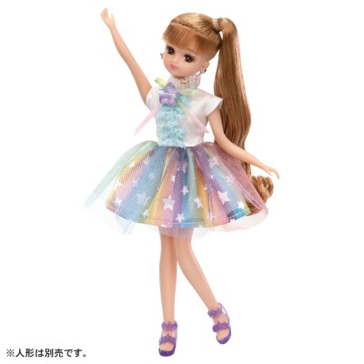 DL Licca Dress LW-02 Rainbow