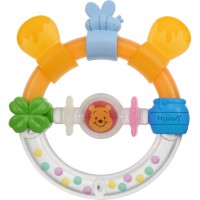 IP Disney Baby-Dear Little Hands Pooh Teeth Ring Rattle