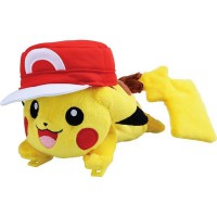 PS Pokemon Plush-Role Play Pikachu with Ash's Cap