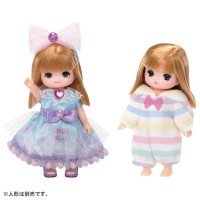 Licca Dress LW-21 Miki-chan Maki-chan Dress & Pajama  Set