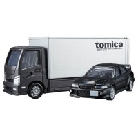 Tomica-Transporter Mitsubishi Lancer Evolution VI GSR