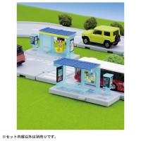 Tomica Town-Bus Stop With Passenger