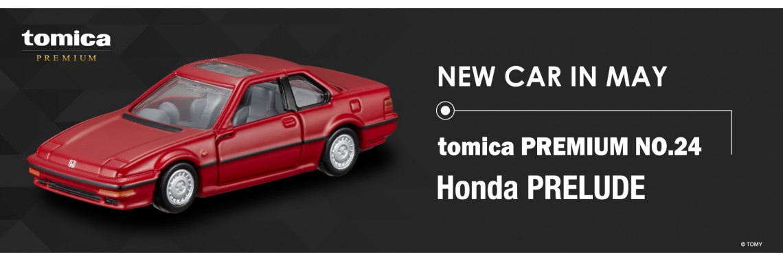 Tomica-Premium No. 24 Honda Prelude